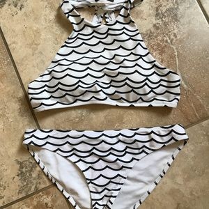 Cupshe high neck bikini